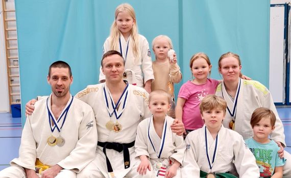 Ukilaisjudokat menestyivät Helsingissä.