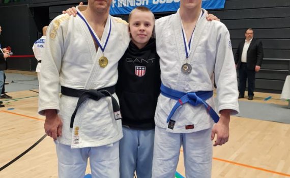 Ukilaisjudokat ottelivat menestyksekkäästi Finnish Judo Openissa.