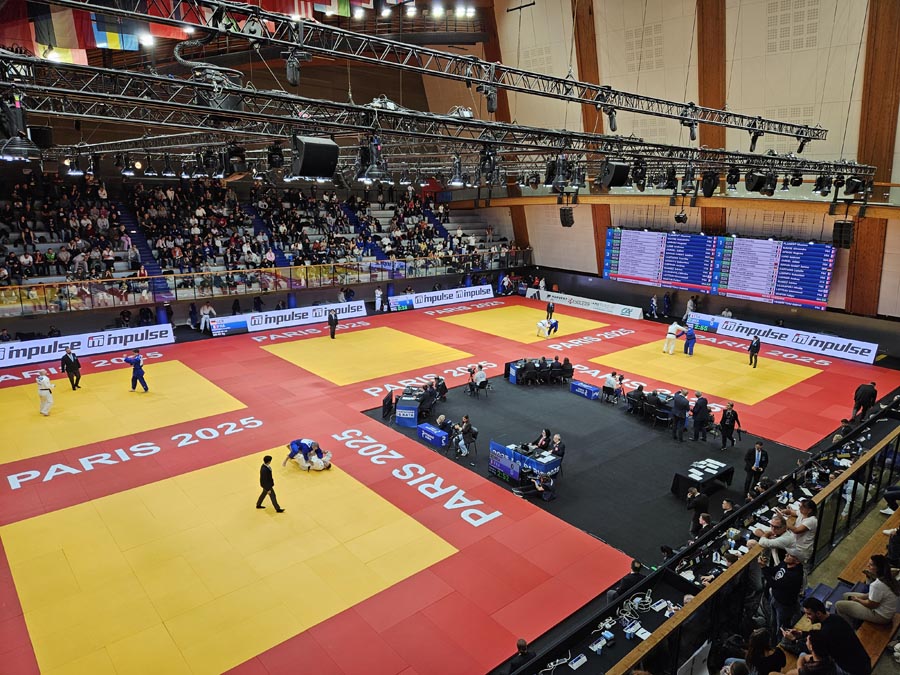 Kilpailupaikkana toimi Dojo de Paris.