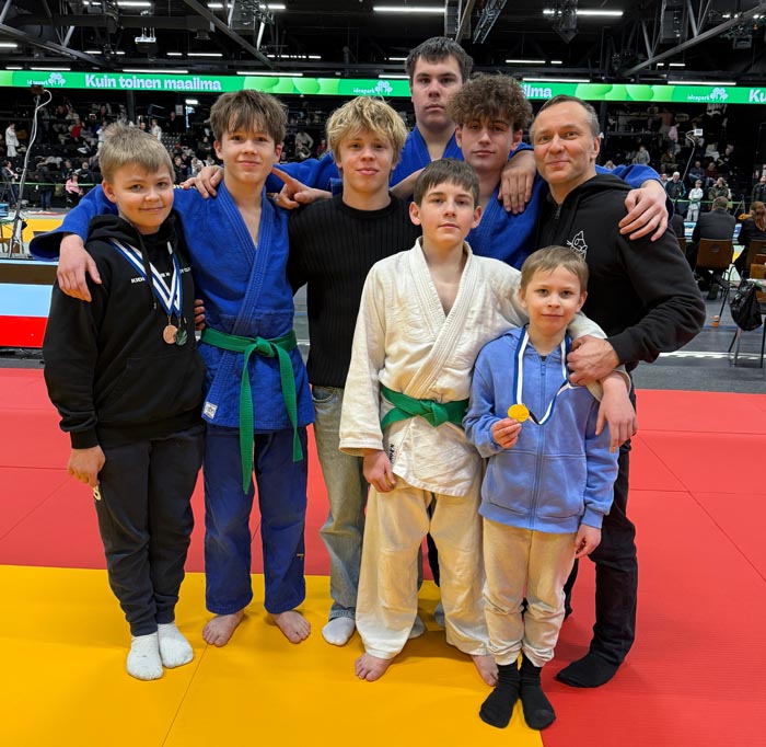 Ukilaisjudokat jatkoivat kilpailukautta tällä kertaa Lempäälän Ideaparkissa.