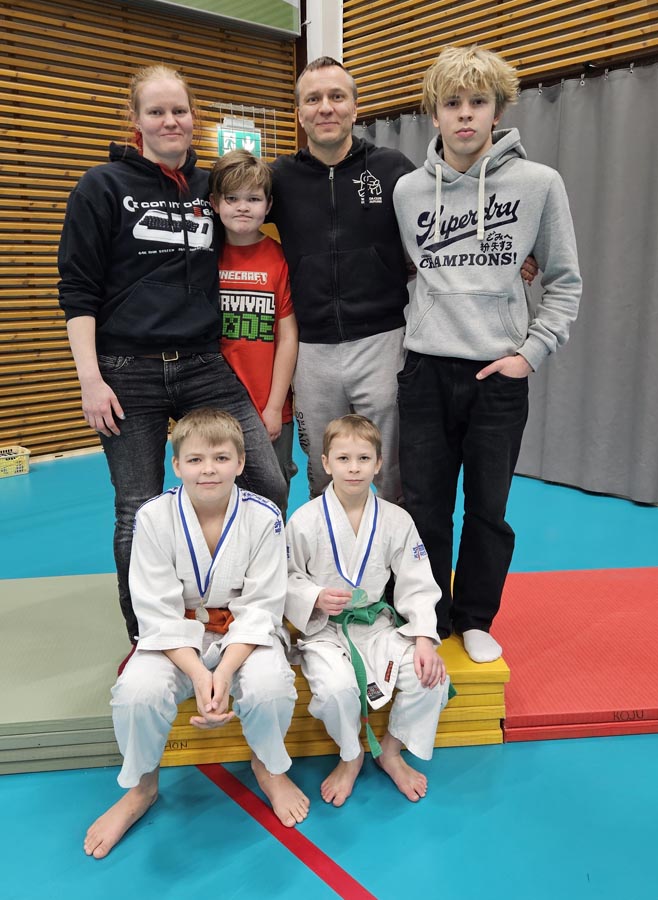 Ukilaisjudokat starttasivat kisakauden aluemestaruuskilpailuissa lauantaina.