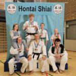 Waseda-Clubin joukkue Hontai Shiaissa lauantaina. Kuvasta puuttuu Jere Mäkinen.